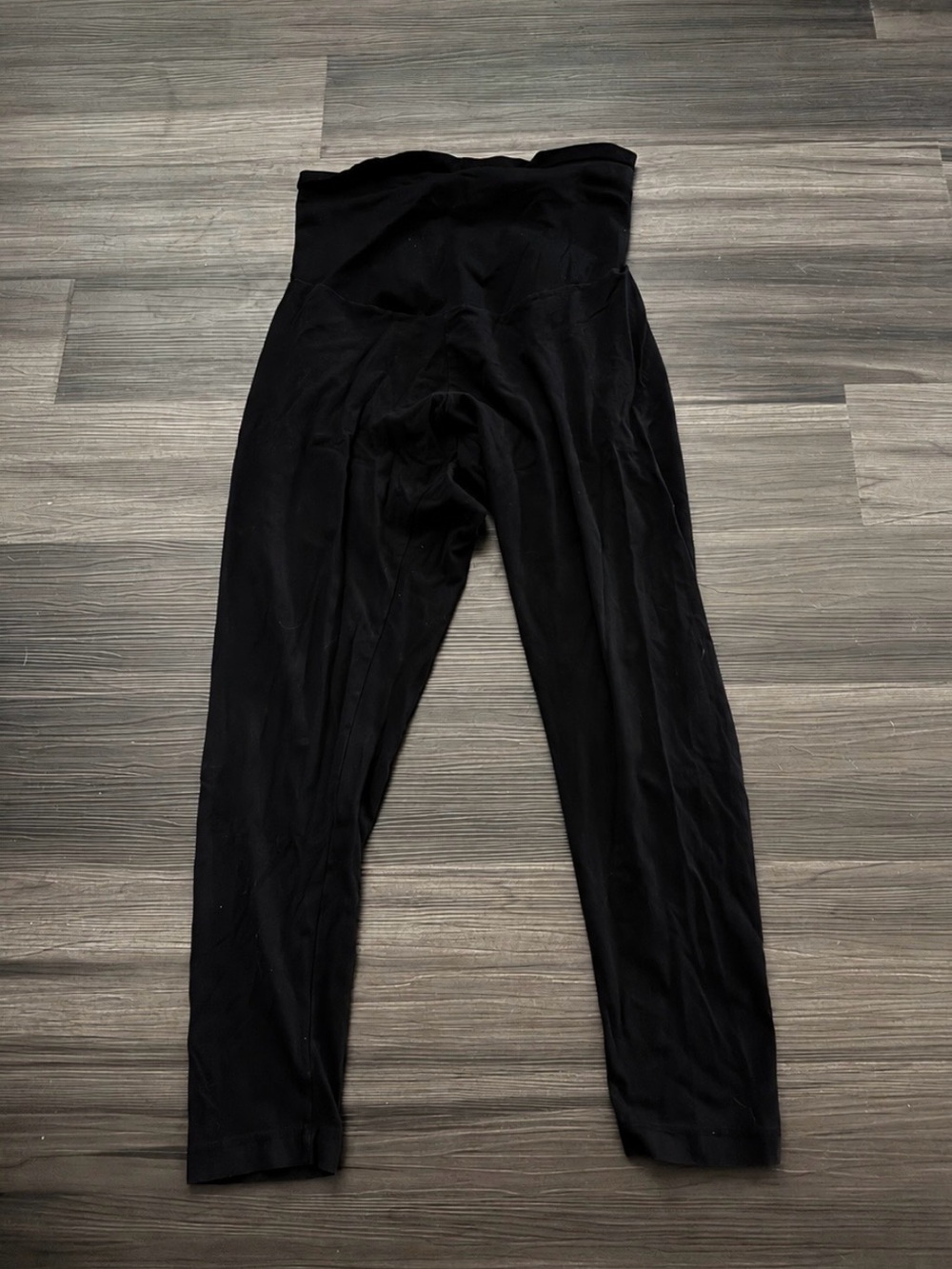 Motherhood Maternity Plus size High-Waist Black Leggings 2X